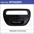 Door Handle NTH42DC - Nice Products | Universal Auto Spares