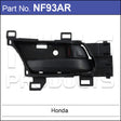 Door Handle NF93AR - Nice Products | Universal Auto Spares