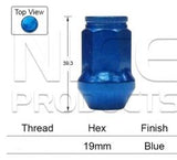 Blue Wheel Nut PBA419BL - Nice Products | Universal Auto Spares