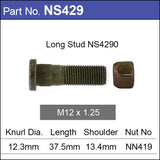 Stud & Nut NS429 - Nice Products | Universal Auto Spares