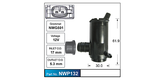 Washer Pump NWP132 - Nice Products | Universal Auto Spares