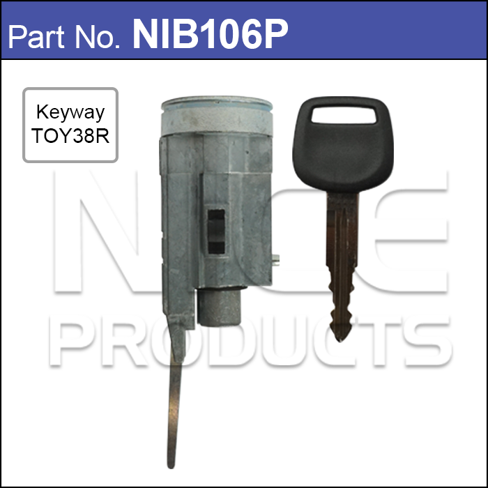 Ignition Barrel NIB106P - Nice Products | Universal Auto Spares