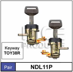 Door Locks pair NDL11P - Nice Products | Universal Auto Spares