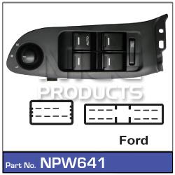 Power Window Switch NPW641 - Nice Products | Universal Auto Spares