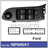 Power Window Switch NPW641 - Nice Products | Universal Auto Spares
