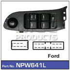 Power Window Switch NPW641L - Nice Products | Universal Auto Spares