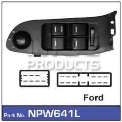 Power Window Switch NPW641L - Nice Products | Universal Auto Spares