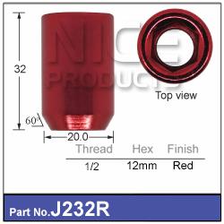 Lock Nuts J232R - Nice Products | Universal Auto Spares
