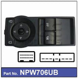 Power Window Switch NPW706UB - Nice Products | Universal Auto Spares
