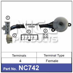 Ignition Switch NC742 - Nice Products | Universal Auto Spares