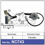 Ignition Switch NC743 - Nice Products | Universal Auto Spares