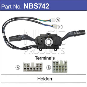 Combination Switch NBS742 - Nice Products | Universal Auto Spares
