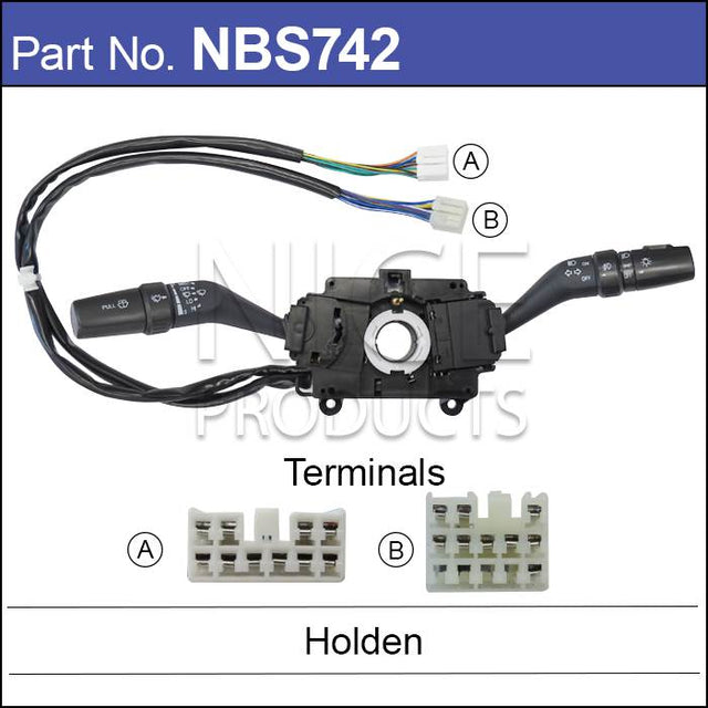 Combination Switch NBS742 - Nice Products | Universal Auto Spares