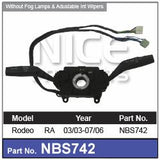 Combination Switch NBS745 - Nice Products | Universal Auto Spares