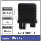Relay RW717 - Nice Products | Universal Auto Spares