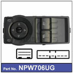 Power Window Switch NPW706UG - Nice Products | Universal Auto Spares