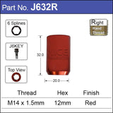 Allen KEY RED NUTS J632R - Nice Products | Universal Auto Spares