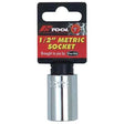 14mm 6PT 1/2” Drive Metric CR-V Regular Socket - PKTool | Universal Auto Spares