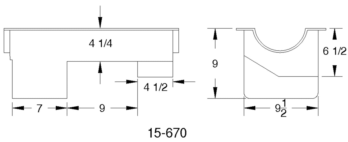 Ford 351W Deep Rear Sump PAN Suits Various Mustangs CN15670 - Canton Racing Products - Oil Sumps & Pans - Canton Racing Products