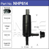 Headlamp Pump NHP614 - Nice Products | Universal Auto Spares