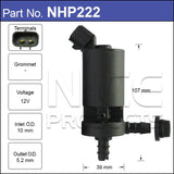 Headlamp Pump NHP222 - Nice Products | Universal Auto Spares