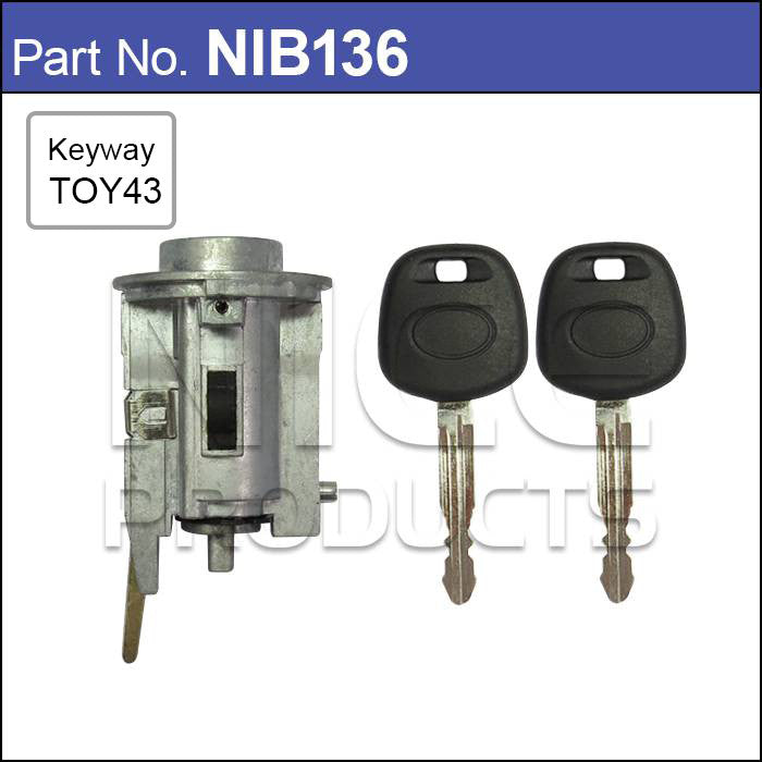 Ignition Barrel NIB136 - Nice Products | Universal Auto Spares
