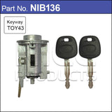 Ignition Barrel NIB136 - Nice Products | Universal Auto Spares