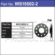 Hub Centric Wheel Spacers WS15502-2 - Nice Products | Universal Auto Spares