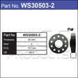 Hub Centric Wheel Spacers WS30503-2 - Nice Products | Universal Auto Spares
