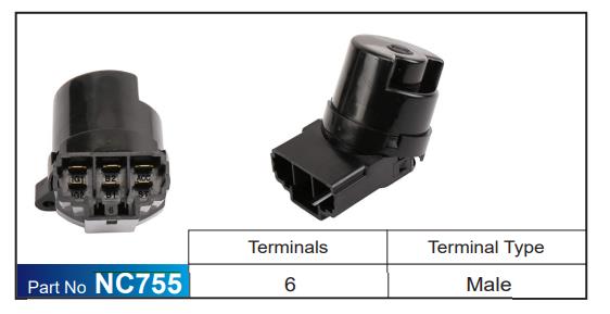 Ignition Switch NC755 - Nice Products | Universal Auto Spares