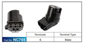 Ignition Switch NC755 - Nice Products | Universal Auto Spares