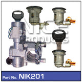 Lock set NIK201 - Nice Products | Universal Auto Spares