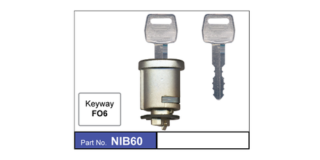 Ignition Barrel NIB60 - Nice Products | Universal Auto Spares