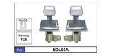 Door Locks Pair NDL66A - Nice Products | Universal Auto Spares