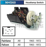 Head Lamp Switch NHS60 - Nice Products | Universal Auto Spares