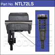 Tailgate Lock NTL72LS - Nice Products | Universal Auto Spares