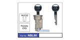 Boot Lock NBL80 - Nice Products | Universal Auto Spares
