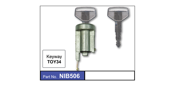 Ignition Barrel NIB506 - Nice Products | Universal Auto Spares
