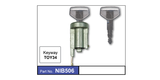 Ignition Barrel NIB506 - Nice Products | Universal Auto Spares