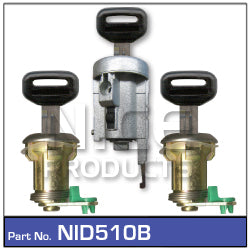 Ignition Barrel & Doors NID510B - Nice Products | Universal Auto Spares