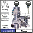 Ignition Lock NI201 - Nice Products | Universal Auto Spares