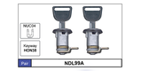 Door Locks Pair NDL99A - Nice Products | Universal Auto Spares