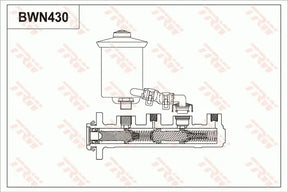 Wheel Brake Cylinder BWN430:009 - TRW