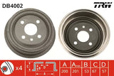 Brake Drum DB4002 - TRW