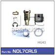 Uncoded Lock NDL7CRLS - Nice Products | Universal Auto Spares