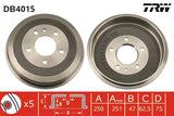 Brake Drum DB4015 - TRW