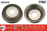 Brake Drum DB4020 - TRW