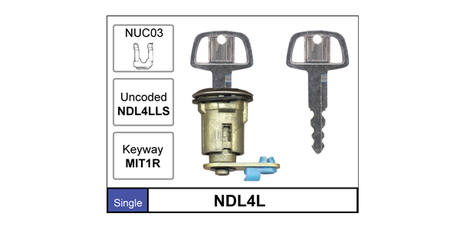 Door Lock NDL4L - Nice Products | Universal Auto Spares
