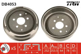 Brake Drum DB4053 - TRW