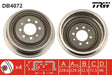 Brake Drum DB4072 - TRW
